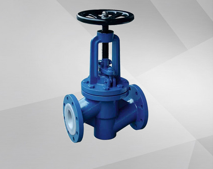 Fluorine lined check valve
